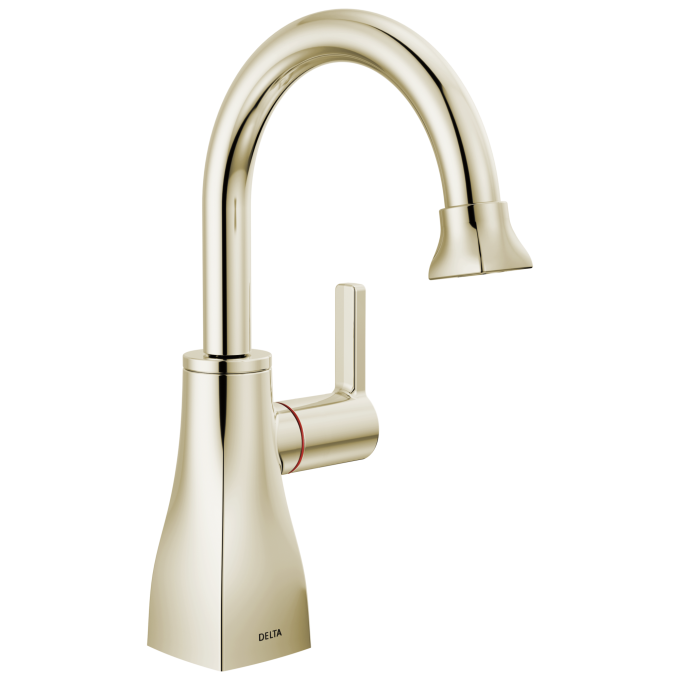 DELTA Other Contemporary Square Instant Hot Water Dispenser — Polished Nickel