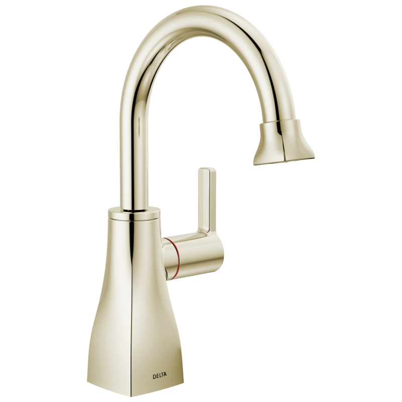 DELTA Other Contemporary Square Instant Hot Water Dispenser — Polished Nickel