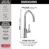 DELTA Trinsic True Bar Limited Swivel — Chrome