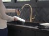 DELTA Lenta Single-Handle Pull-Down Kitchen Faucet — Champagne Bronze