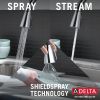 DELTA Lenta Single-Handle Pull-Down Kitchen Faucet — Chrome