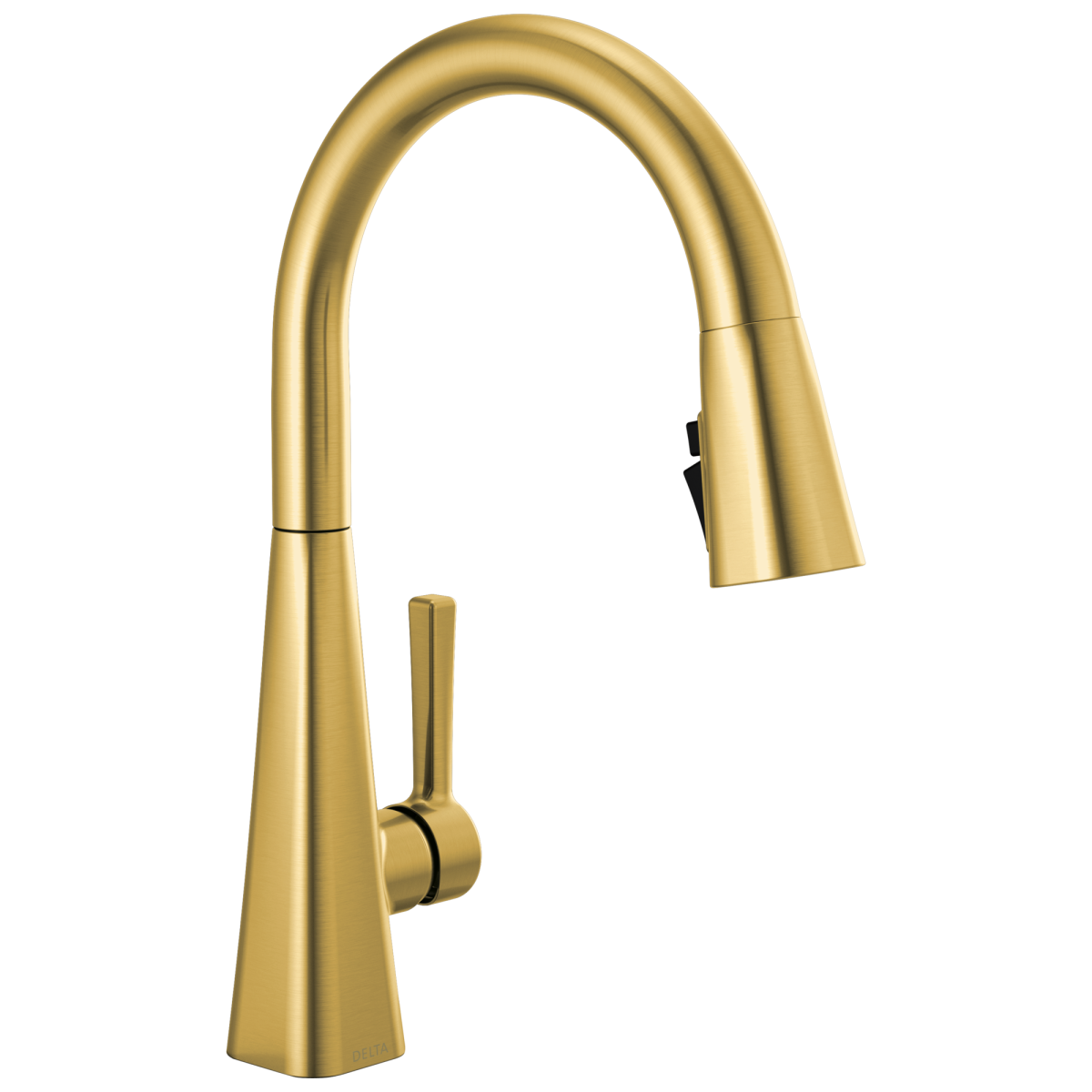 DELTA Lenta Single-Handle Pull-Down Kitchen Faucet — Brushed Gold