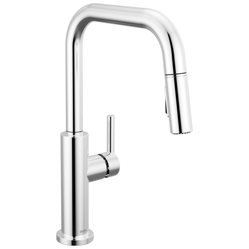 DELTA Nicoli Single Handle Pull-Down Kitchen Faucet — Chrome