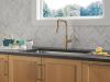 DELTA Nicoli Single Handle Pull-Down Kitchen Faucet — Champagne Bronze