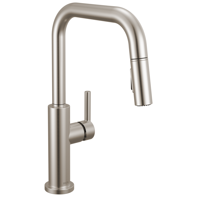 DELTA Nicoli Single Handle Pull-Down Kitchen Faucet — Stainless