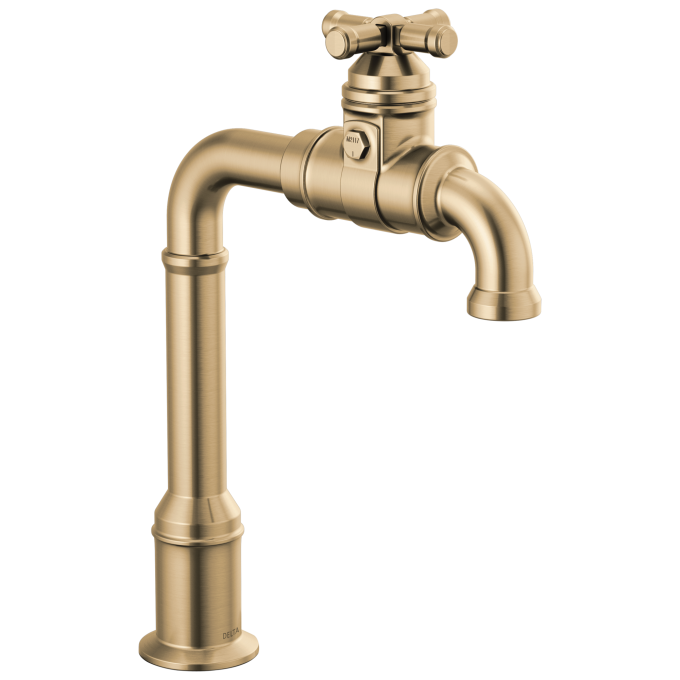 DELTA Broderick True Bar Kitchen Faucet — Champagne Bronze
