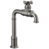 DELTA Broderick True Bar Kitchen Faucet — Black Stainless