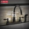 DELTA Windemere Two Handle Kitchen Faucet — Oil Rubbed Bronze