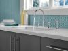 DELTA Windemere Two Handle Kitchen Faucet — Chrome