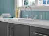 DELTA Windemere Two Handle Kitchen Faucet — Chrome