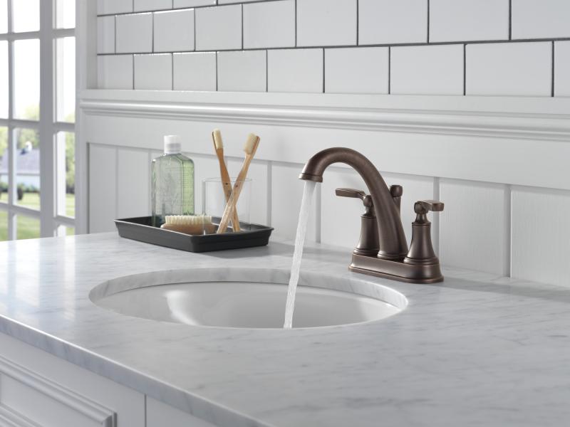 DELTA Woodhurst Bathroom Faucet — Venetian Bronze