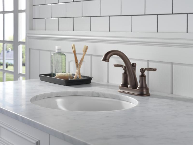 DELTA Woodhurst Bathroom Faucet — Venetian Bronze