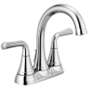 DELTA Kayra Two Handle Centerset Bathroom Faucet — Chrome