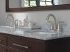 DELTA Kayra Two Handle Centerset Bathroom Faucet — Stainless