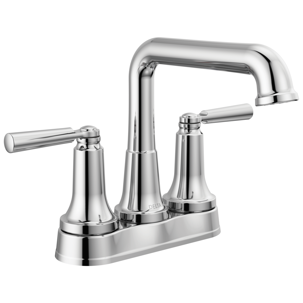DELTA Saylor Two Handle Tract-Pack Centerset Bathroom Faucet — Chrome