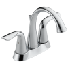 DELTA Lahara Two Handle Centerset Bathroom Faucet — Chrome