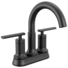 DELTA Altado Two Handle Tract-Pack Centerset Bathroom Faucet — Matte Black