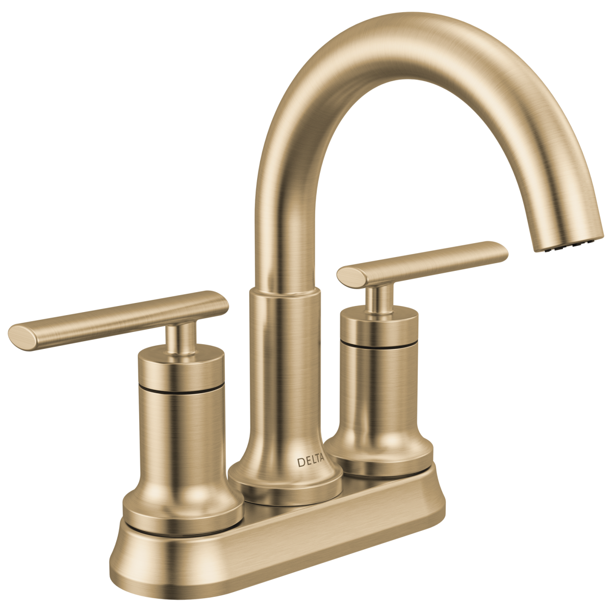 DELTA Altado Two Handle Tract-Pack Centerset Bathroom Faucet — Champagne Bronze