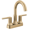 DELTA Trinsic Two Handle Centerset Bathroom Faucet — Champagne Bronze