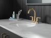 DELTA Trinsic Two Handle Centerset Bathroom Faucet — Champagne Bronze