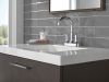 DELTA Trinsic Two Handle Centerset Bathroom Faucet — Chrome