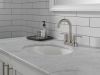 DELTA Trinsic Two Handle Centerset Bathroom Faucet — Stainless