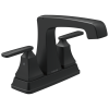 DELTA Ashlyn Two Handle Tract-Pack Centerset Lavatory Faucet — Matte Black