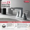 DELTA Ashlyn Two Handle Centerset Bathroom Faucet — Chrome