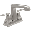 DELTA Ashlyn Two Handle Centerset Bathroom Faucet — Stainless