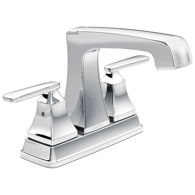 DELTA Ashlyn Two Handle Tract-Pack Centerset Bathroom Faucet — Chrome