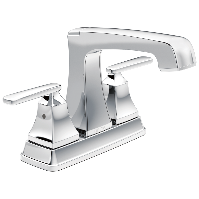 DELTA Ashlyn Two Handle Tract-Pack Centerset Bathroom Faucet — Chrome