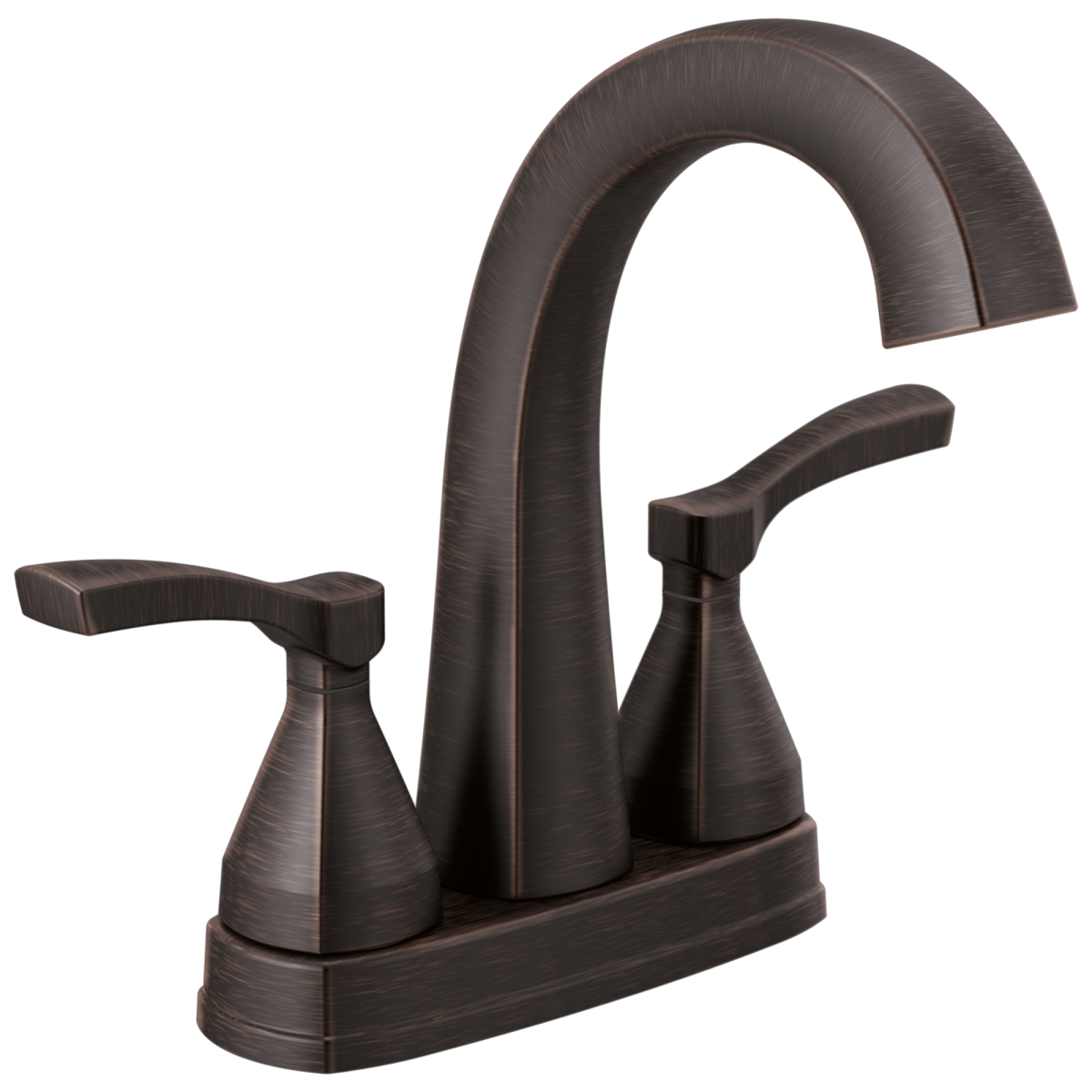 DELTA Stryke Two Handle Centerset Bathroom Faucet — Venetian Bronze