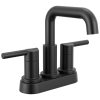 DELTA Nicoli Two Handle Centerset Bathroom Faucet — Matte Black