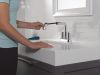 DELTA Nicoli Two Handle Centerset Pull-Down Bathroom Faucet — Chrome