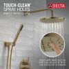 DELTA Modern Monitor 14 Series Shower with Raincan, Hand Shower & Rough Valve — Champagne Bronze