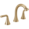 DELTA Kayra Two Handle Widespread Pull-Down Bathroom Faucet — Champagne Bronze