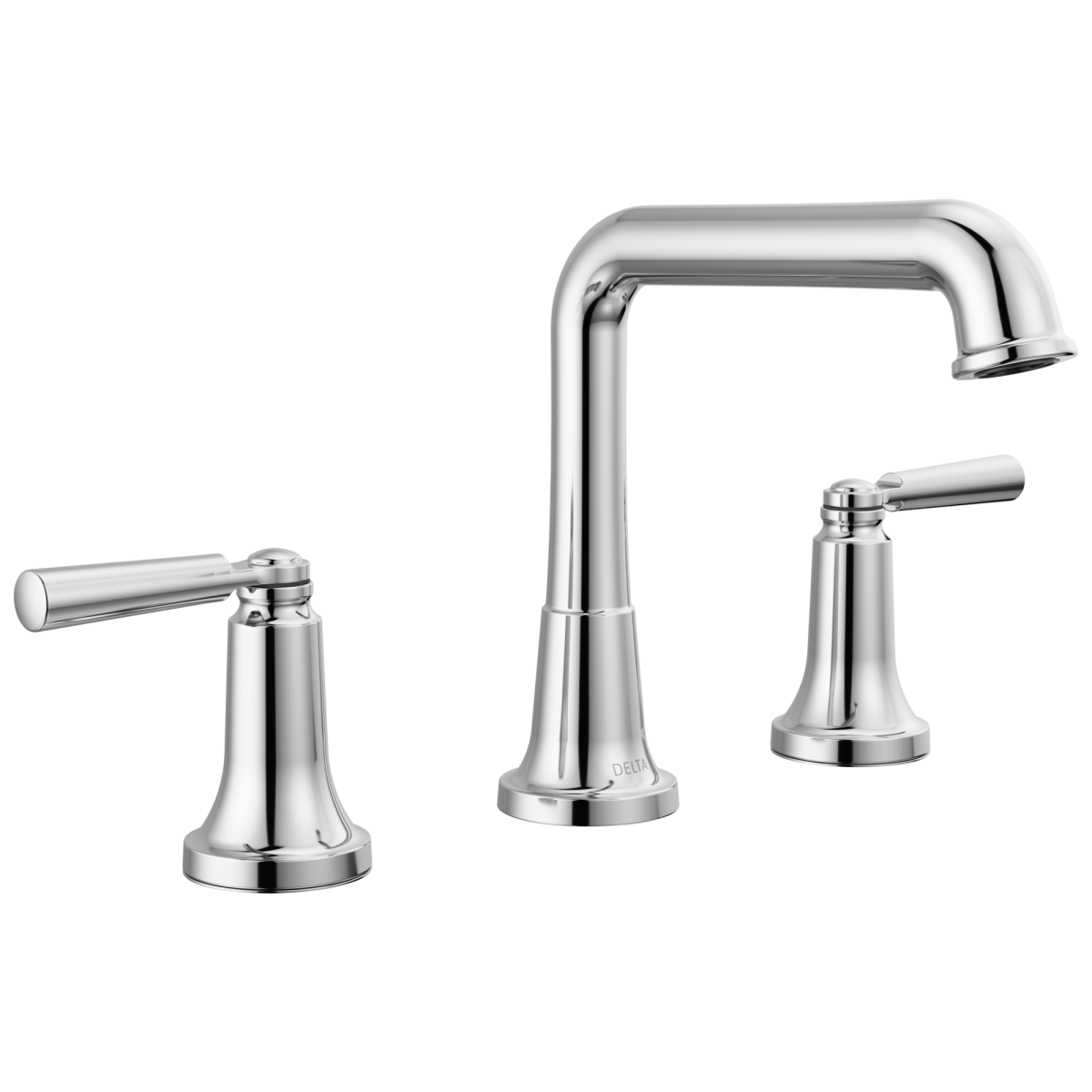 DELTA Saylor Two Handle Widespread Bathroom Faucet — Chrome