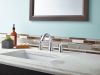 DELTA Lahara Two Handle Widespread Bathroom Faucet — Chrome