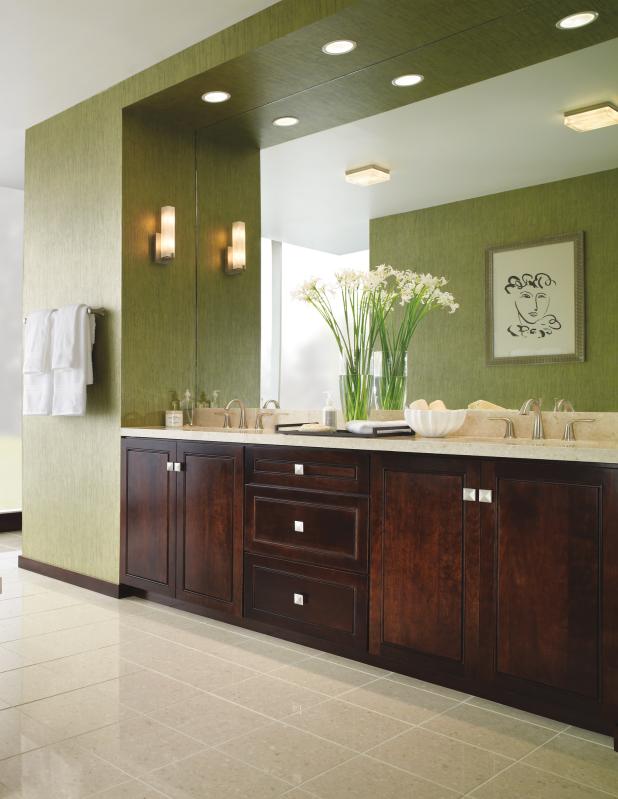 DELTA Lahara Two Handle Widespread Bathroom Faucet — Stainless