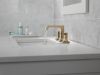 DELTA Velum Two Handle Widespread Bathroom Faucet — Champagne Bronze