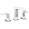 DELTA Velum Two Handle Widespread Bathroom Faucet — Chrome