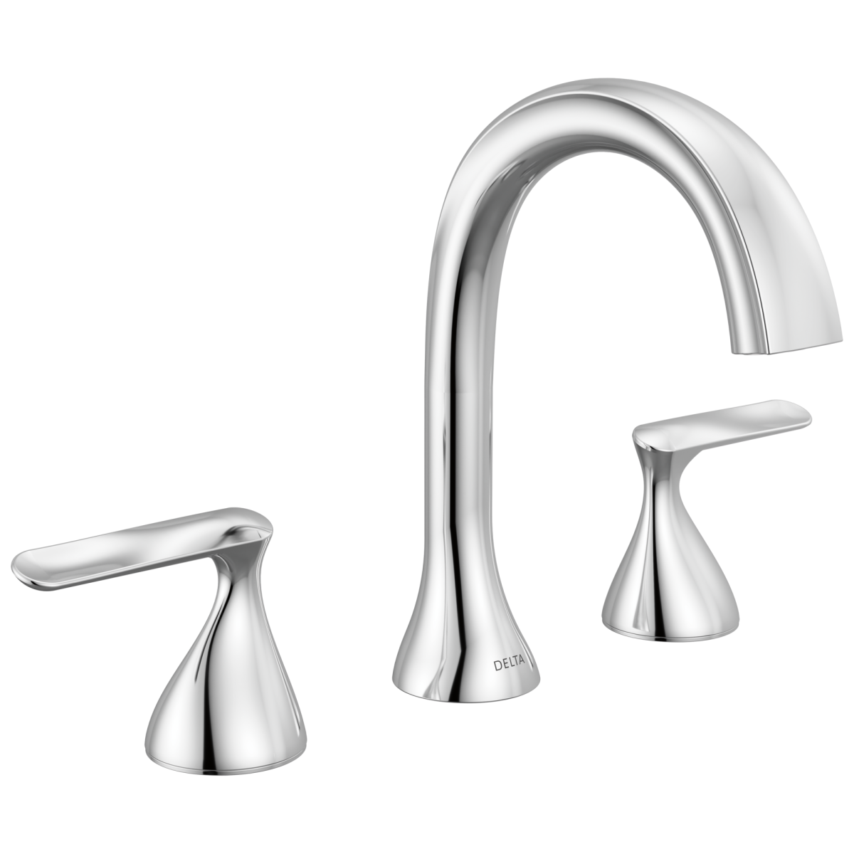 DELTA Bonacci Two Handle Widespread Bathroom Faucet — Lumicoat® Chrome