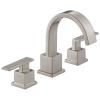 DELTA Vero Two Handle Widespread Bathroom Faucet — Stainless