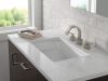 DELTA Vero Two Handle Widespread Bathroom Faucet — Stainless