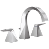 DELTA Trillian Two Handle Widespread Bathroom Faucet — Lumicoat® Chrome