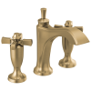 DELTA Dorval Two Handle Widespread Bathroom Faucet — Champagne Bronze