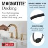 DELTA Trinsic Two Handle Widespread Pull Down Bathroom Faucet — Champagne Bronze