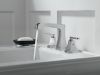 DELTA Ashlyn Two Handle Widespread Bathroom Faucet with EZ Anchor — Chrome
