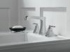 DELTA Ashlyn Two Handle Widespread Bathroom Faucet with EZ Anchor — Chrome