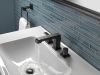 DELTA Ara Two Handle Widespread Bathroom Faucet — Matte Black
